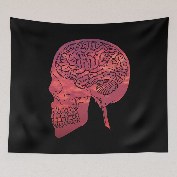 Item preview, Red Sky Brain Damage designed and sold by createVisions.