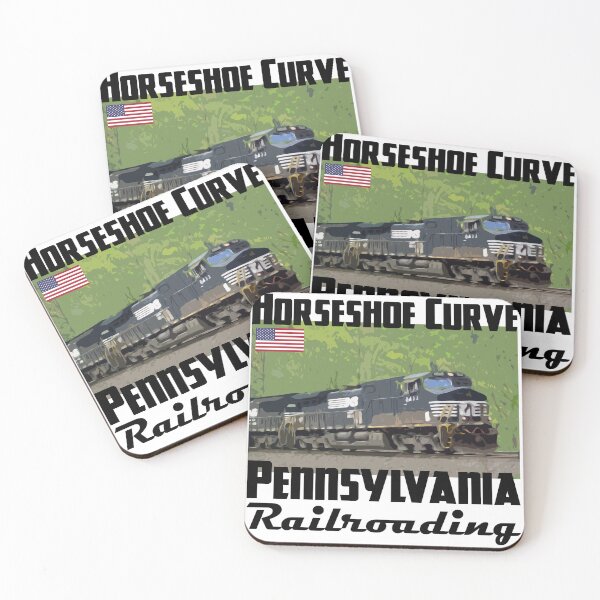 Item preview, Horseshoe Curve Pennsylvania Railroading designed and sold by ReTRAVELMerch.