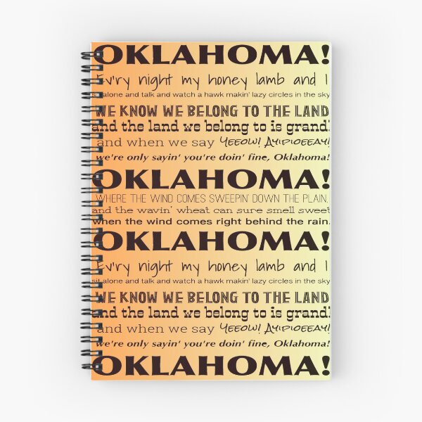 Aperçu de l'œuvre Oklahoma! créée et vendue par booktokswiftie.