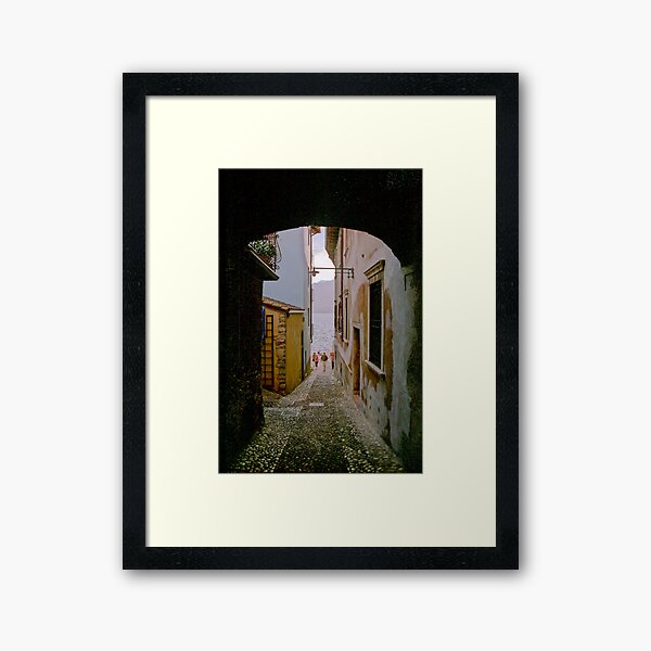 Malcesine (Lake Garda, Italy) Framed Art Print