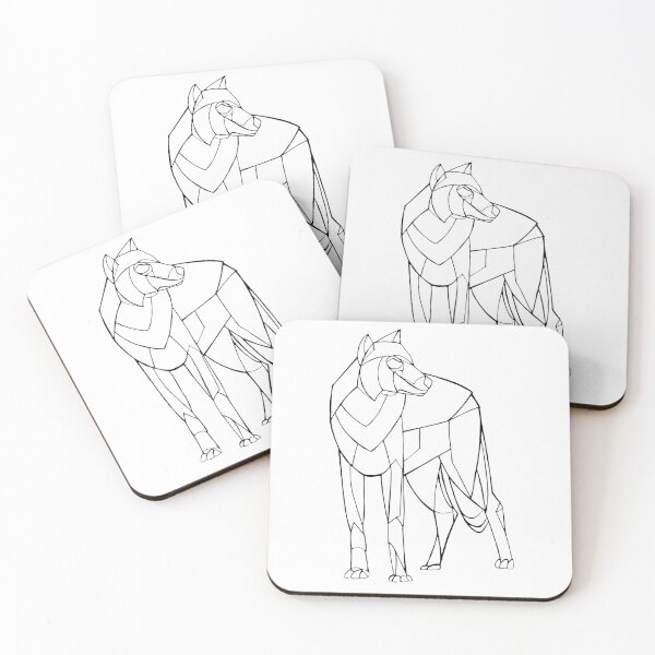 Item preview, Geometry Wolf designed and sold by frespirit.