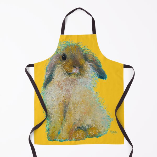 Item preview, Brown bunny rabbit on gold designed and sold by MatsonArtDesign.