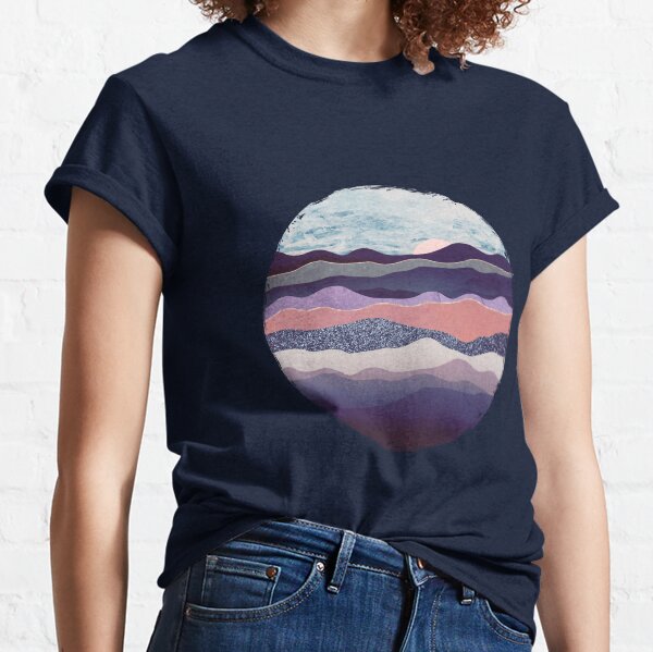Aperçu de l'œuvre Montagnes d'hiver créée et vendue par spacefrogdesign.