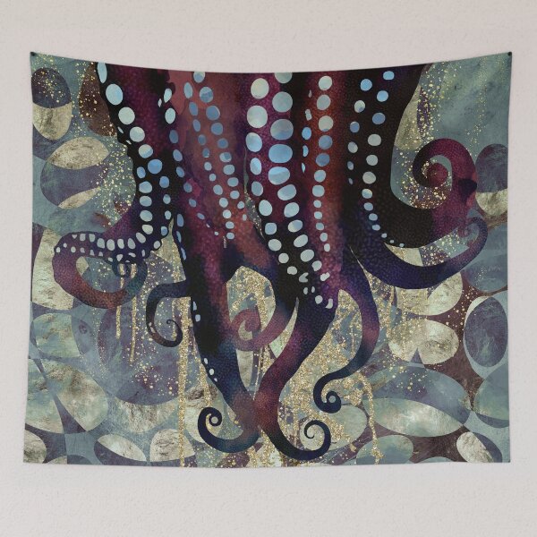 Item preview, Metallic Ocean II designed and sold by spacefrogdesign.