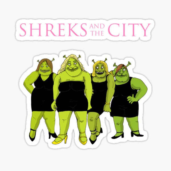 Shrek TV Vinyl Sticker – GoonZone