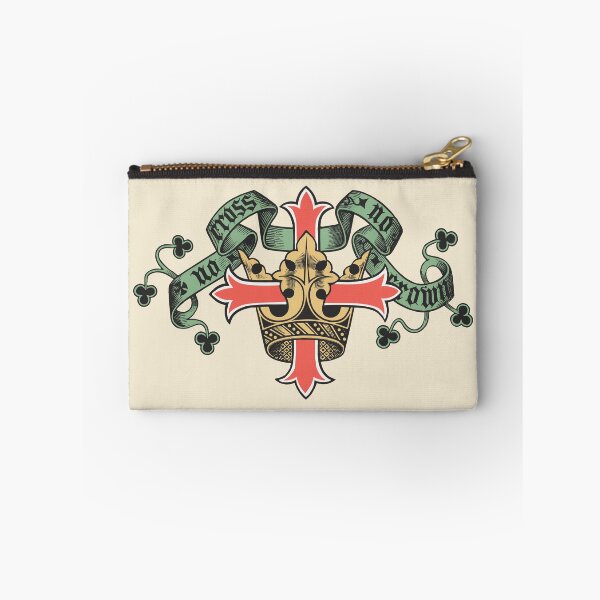 Item preview, No Cross, No Crown. Vintage Catholic art.  designed and sold by oremus-store.