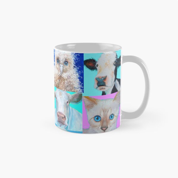 Item preview, Animal paintings collage for nursery wall designed and sold by MatsonArtDesign.