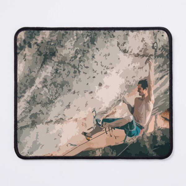 Item preview, Adam Ondra Climbing Painting designed and sold by Positive Lad.