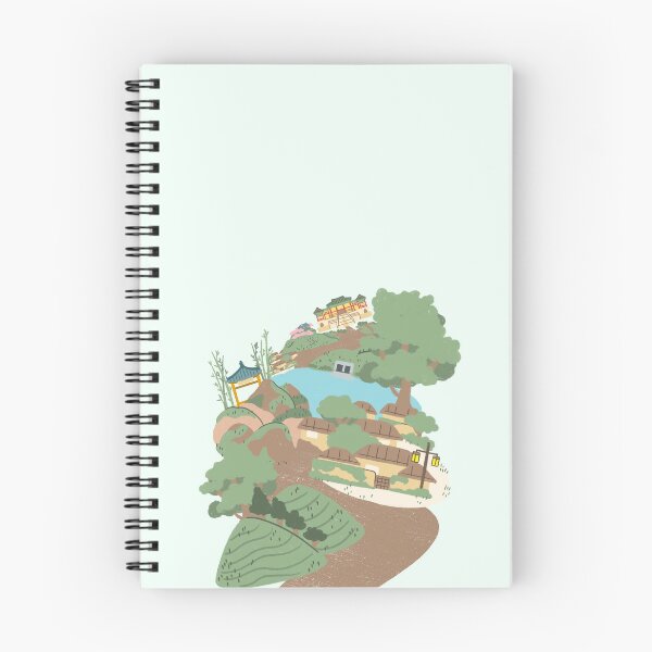 Item preview, Traditional Historical Korean Scene Countryside designed and sold by ThievingNargles.