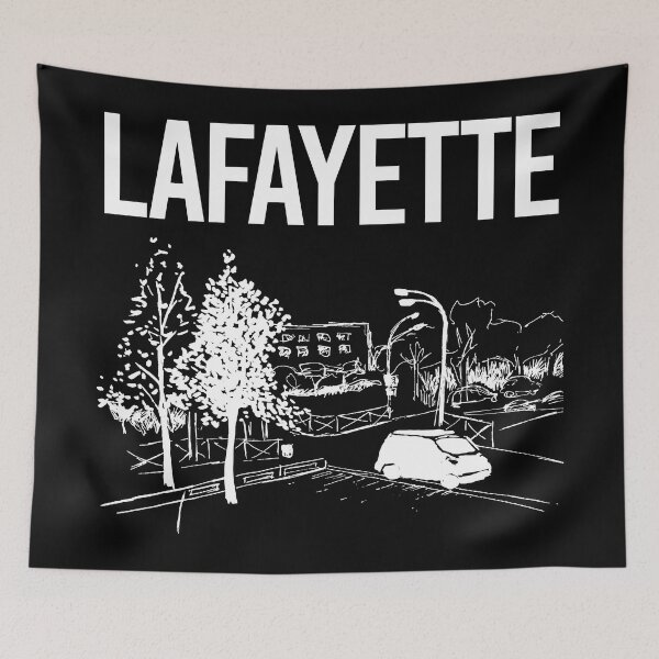Artikelvorschau, Straßenskizze Lafayette entworfen und verkauft von bettyn9wp.