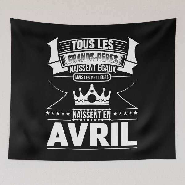Aperçu de l'œuvre cadeau grand-père avril humour  , fête des grands-pères créée et vendue par lapolonaise.