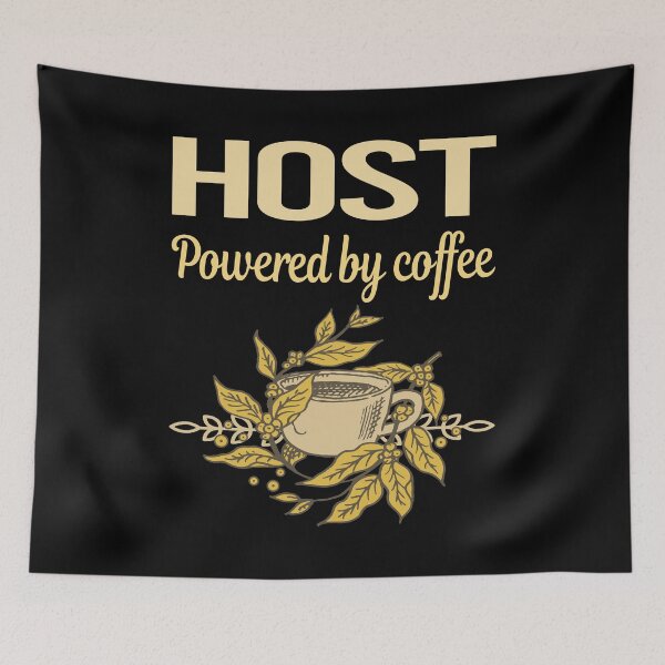 Item preview, Powered By Coffee Host designed and sold by cossinulsesj.