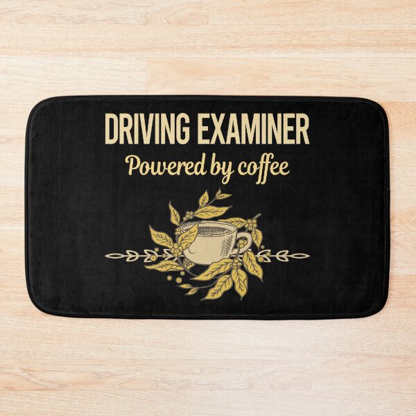 Item preview, Powered By Coffee Driving Examiner designed and sold by trinayolkcelia.