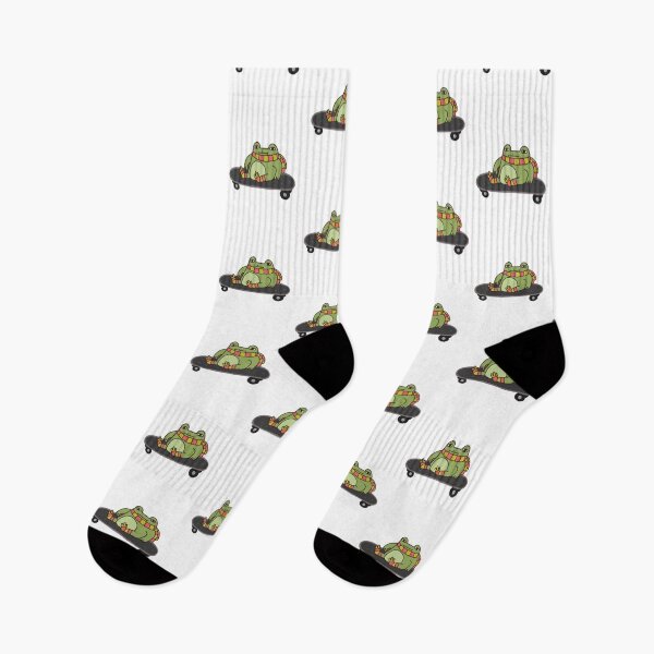 Item preview, Skateboarding Frog Doodle designed and sold by Stevenobinsun.