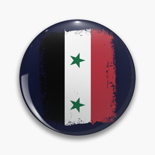 Item preview, Syria Flag Distressed designed and sold by rafaeltto.