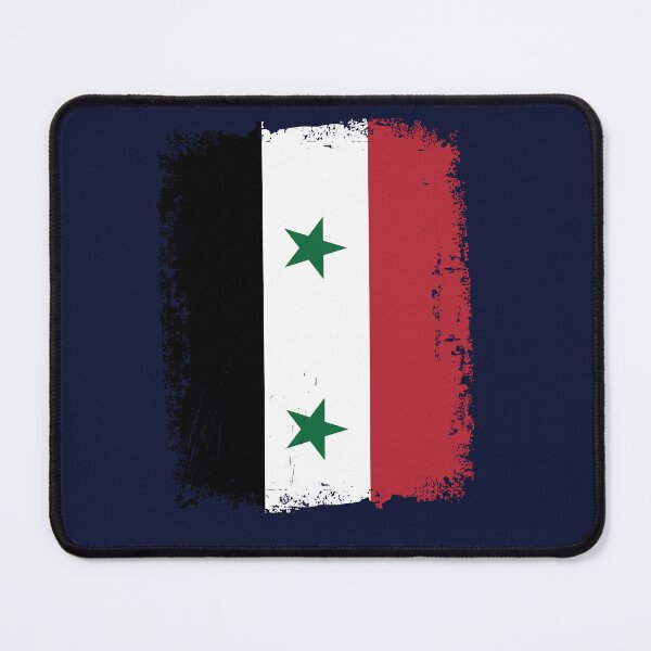 Item preview, Syria Flag Distressed designed and sold by rafaeltto.