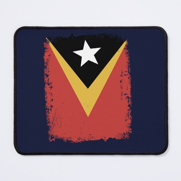 Item preview, Timor-Leste Flag Distressed designed and sold by rafaeltto.