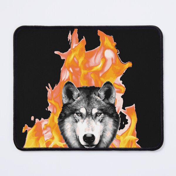 Item preview, Zidika wolf fire designed and sold by ghostart32.