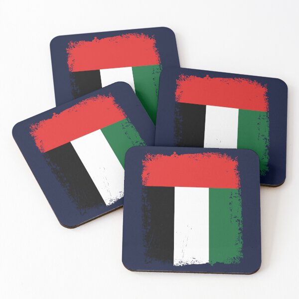 Artikelvorschau, United Arab Emirates Flag Distressed entworfen und verkauft von rafaeltto.