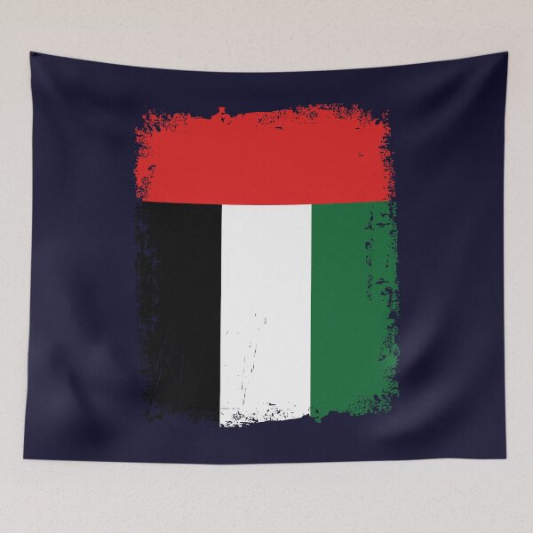 Item preview, United Arab Emirates Flag Distressed designed and sold by rafaeltto.