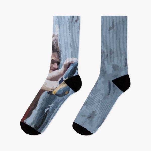 Item preview, Adam Ondra Send Painting designed and sold by Positive Lad.