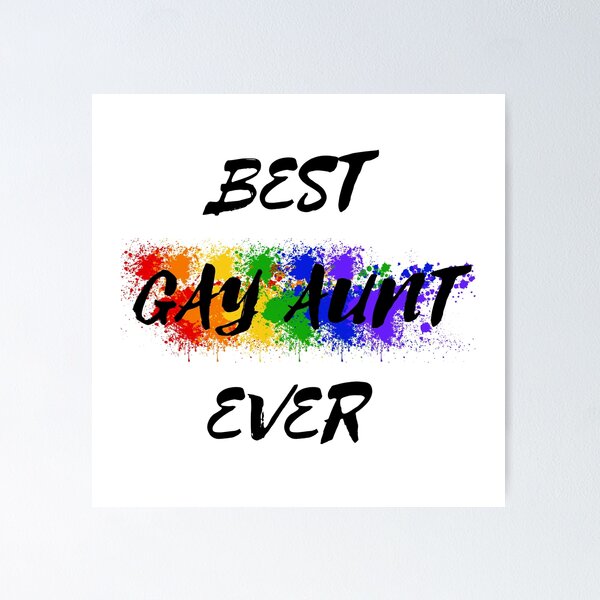 Item preview, Best Gay Aunt Ever designed and sold by LuckyKermit.