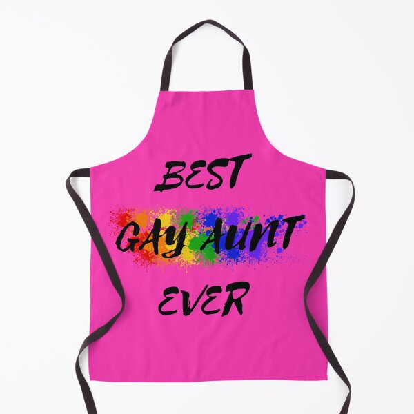Item preview, Best Gay Aunt Ever Rainbow Color Splash For Proud Aunts In Pink designed and sold by LuckyKermit.