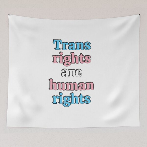 Item preview, Trans Rights Are Human Rights  designed and sold by Inspirationmotivation.