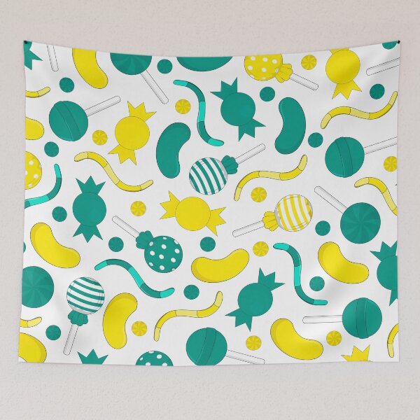 Item preview, Teal & lemon candy designed and sold by MickeyEdwards.