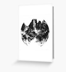 Alpen Mountain Greeting Card
