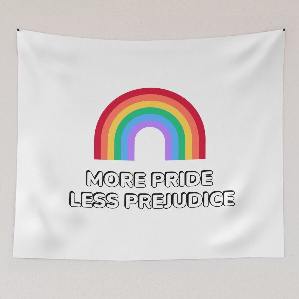 Item preview, More Pride Less Prejudice designed and sold by Inspirationmotivation.