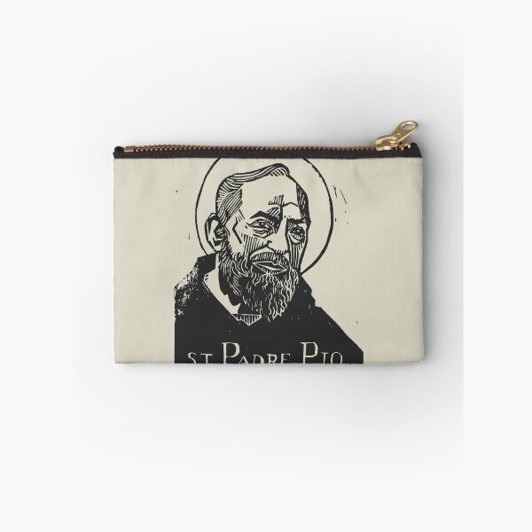 Item preview, Linocut vector art of St. Padre Pio. Catholic Saint. Feast day 23 Sep designed and sold by oremus-store.