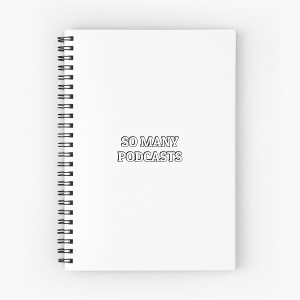 Item preview, So many podcasts - funny podcast  designed and sold by Inspirationmotivation.