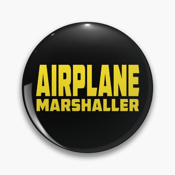 Item preview, Airplane Marshaller - Ramp Agent - Turnaround Coordinator - Yellow Text designed and sold by Ikaroots.