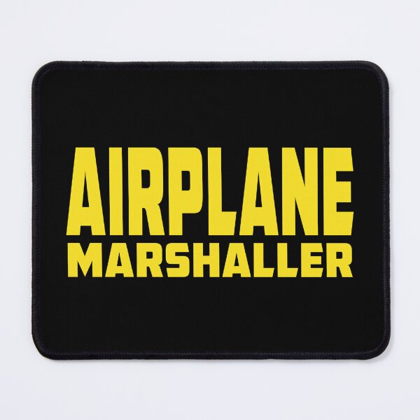 Item preview, Airplane Marshaller - Ramp Agent - Turnaround Coordinator - Yellow Text designed and sold by Ikaroots.