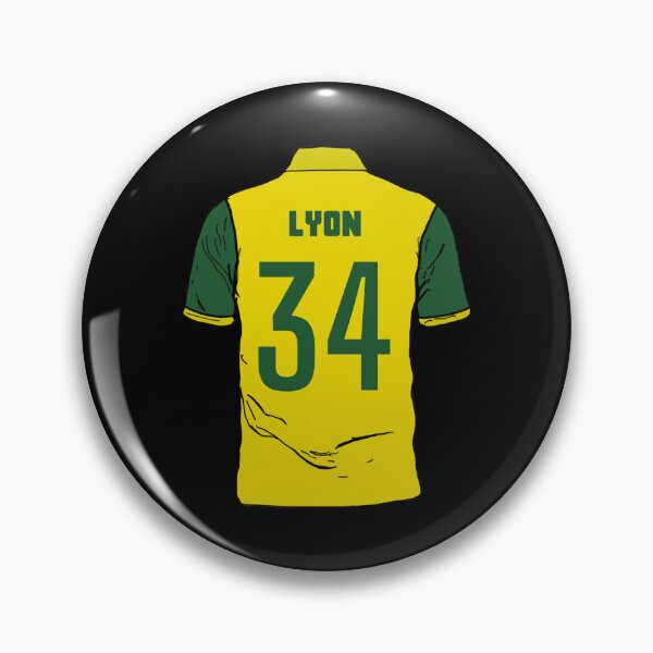 Item preview, Lyon Aussie Cricketer Sticker designed and sold by opheimbyrneh.