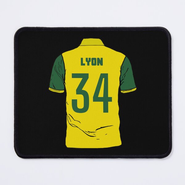 Item preview, Lyon Aussie Cricketer Sticker designed and sold by opheimbyrneh.