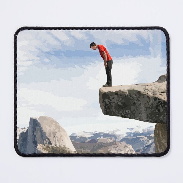 Item preview, Alex Honnold Half Dome Painting designed and sold by Positive Lad.