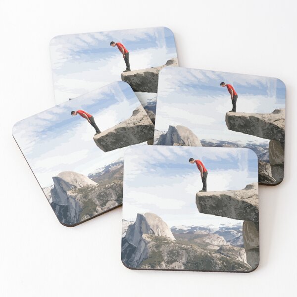 Item preview, Alex Honnold Half Dome Painting designed and sold by Positive Lad.