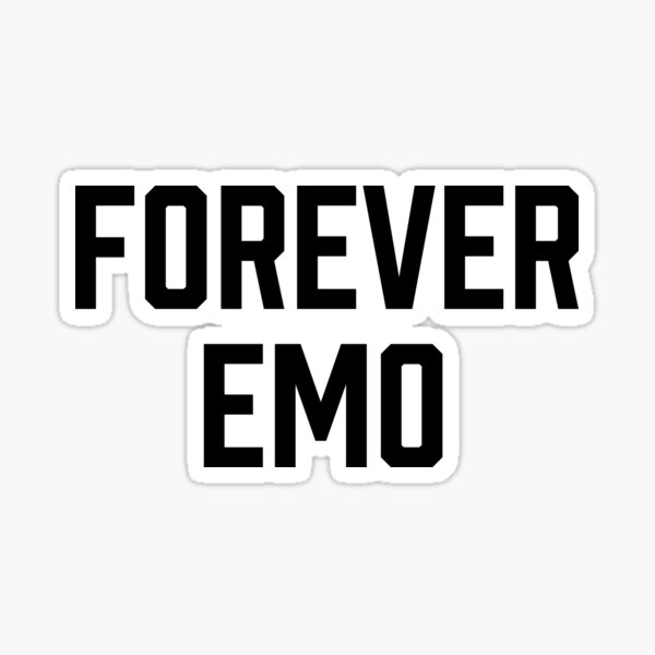 Forever Emo Decal 