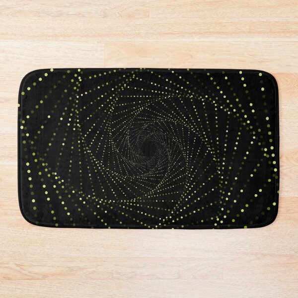 Item preview, Spiral Hexagon Dots Pattern designed and sold by JenTrinhArt.