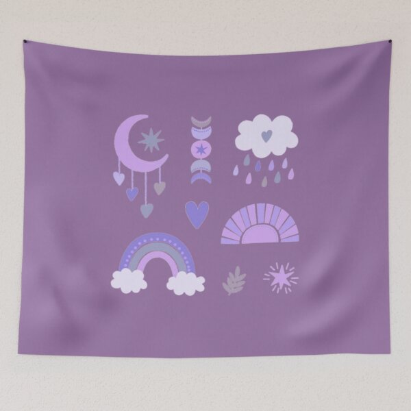 Item preview, Paquete variado Boho Chic Morado designed and sold by everything4eva.