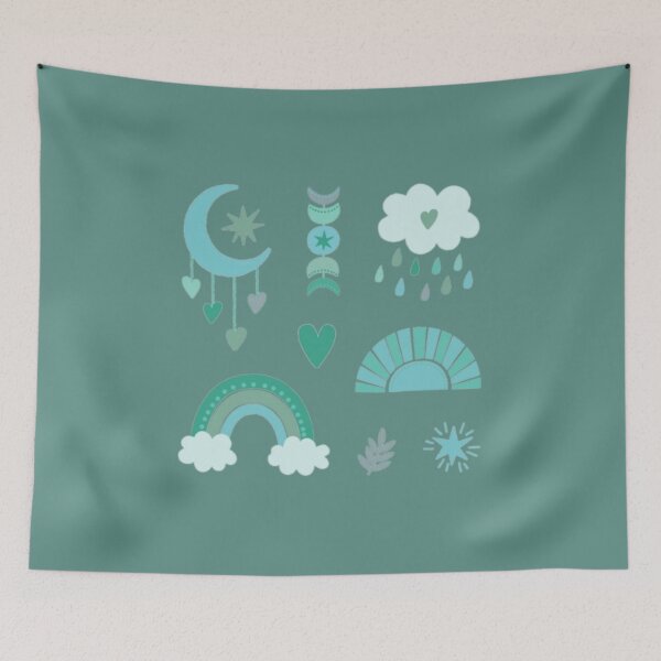 Item preview, Paquete variado Boho Chic Turquesa designed and sold by everything4eva.