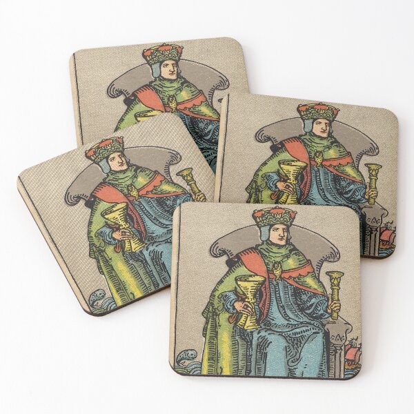 Item preview, King of Cups - Minor Arcana designed and sold by Hanna Hanuman.