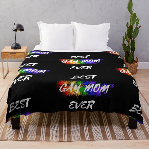 Item preview, Best Gay Mom Ever Rainbow Color Splash For Proud Parents In Black designed and sold by LuckyKermit.