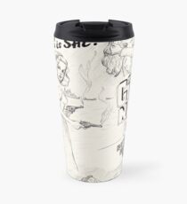 Graphic Novel Art: The Girl's No Good! Travel Mug