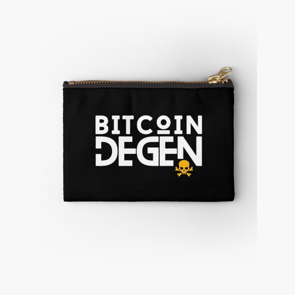 Item preview, BITCOIN DEGEN  designed and sold by CryptoBeings.