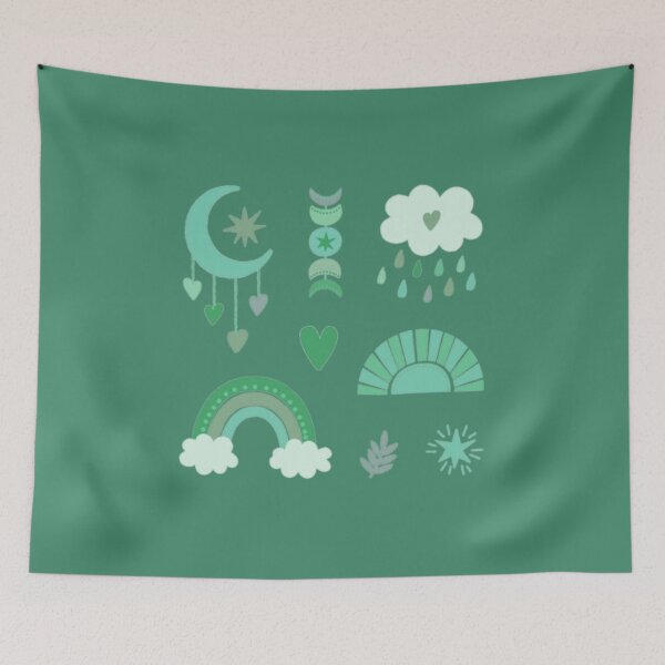 Item preview, Paquete variado Boho Chic Turquesa designed and sold by everything4eva.