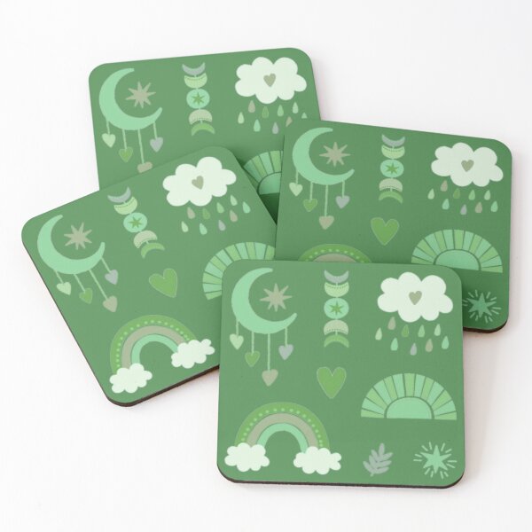 Item preview, Paquete variado Boho Chic Verde designed and sold by everything4eva.