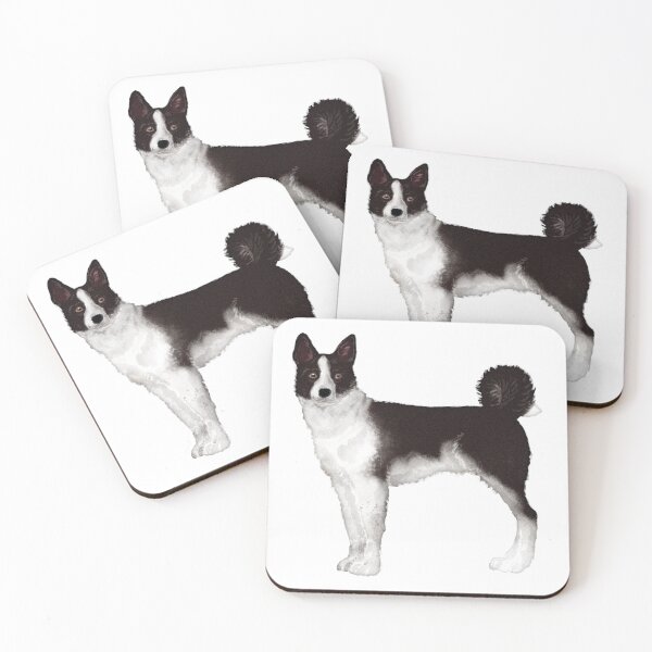 Item preview, Karelian Bear Dog Watercolor designed and sold by northernhugs.